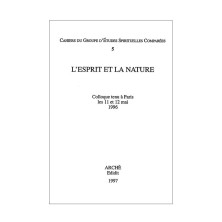 L’Esprit et la Nature